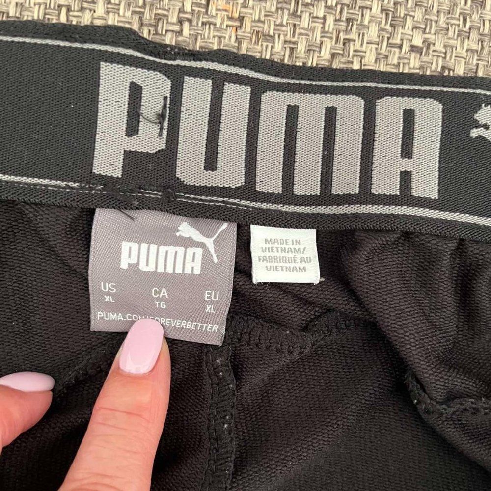 Puma Men's sweatpants straight with pockets size XL - Picture 4 of 10